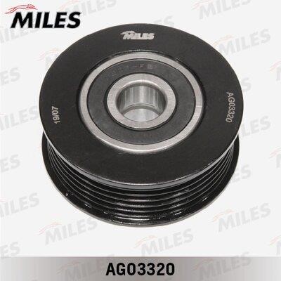 Miles AG03320 Ролик обводной ремня поликлинового (приводного) AG03320: Купить в Польше - Отличная цена на 2407.PL!