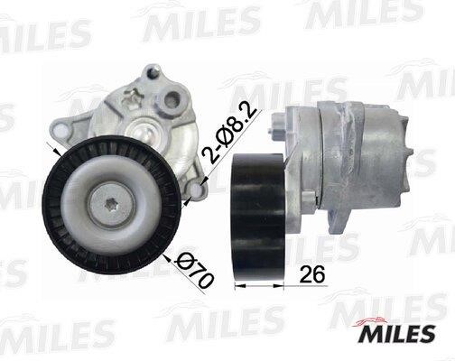 Miles AG00315 Idler roller AG00315: Buy near me in Poland at 2407.PL - Good price!
