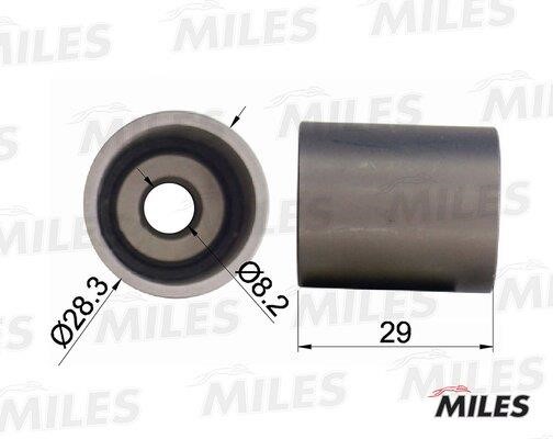 Miles AG02026 Tensioner pulley, timing belt AG02026: Buy near me in Poland at 2407.PL - Good price!
