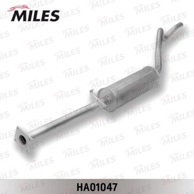 Miles HA01047 Middle Silencer HA01047: Buy near me in Poland at 2407.PL - Good price!