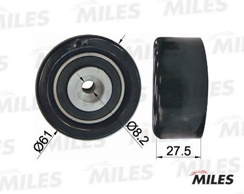 Miles AG02019 Tensioner pulley, timing belt AG02019: Buy near me in Poland at 2407.PL - Good price!