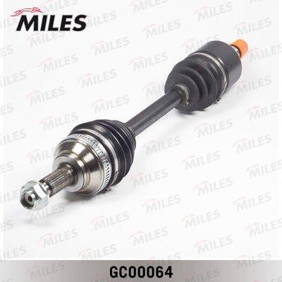 Miles GC00064 Drive shaft GC00064: Buy near me at 2407.PL in Poland at an Affordable price!