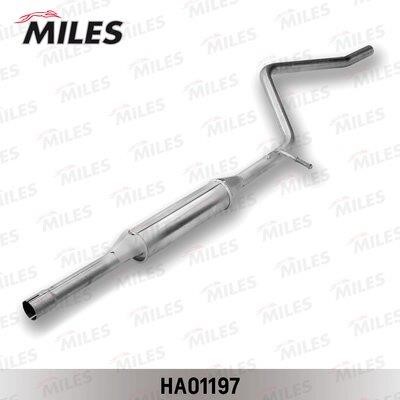 Miles HA01197 Middle Silencer HA01197: Buy near me in Poland at 2407.PL - Good price!