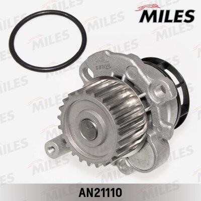 Miles AN21110 Water pump AN21110: Buy near me in Poland at 2407.PL - Good price!