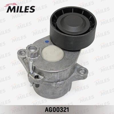 Miles AG00321 Tensioner pulley, v-ribbed belt AG00321: Buy near me in Poland at 2407.PL - Good price!