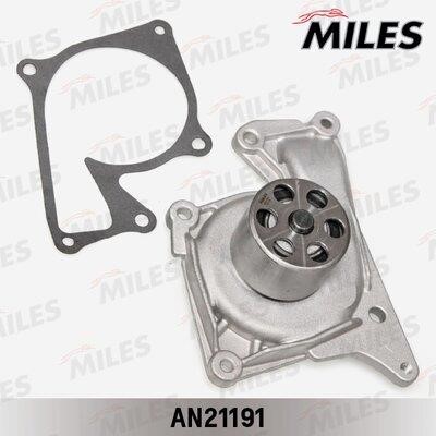 Miles AN21191 Water pump AN21191: Buy near me in Poland at 2407.PL - Good price!