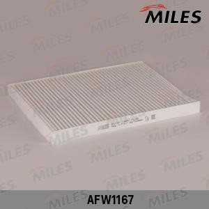Miles AFW1167 Filter, interior air AFW1167: Buy near me in Poland at 2407.PL - Good price!