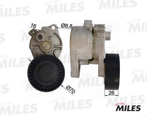 Miles AG00057 Idler roller AG00057: Buy near me in Poland at 2407.PL - Good price!