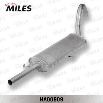Miles HA00909 End Silencer HA00909: Buy near me in Poland at 2407.PL - Good price!