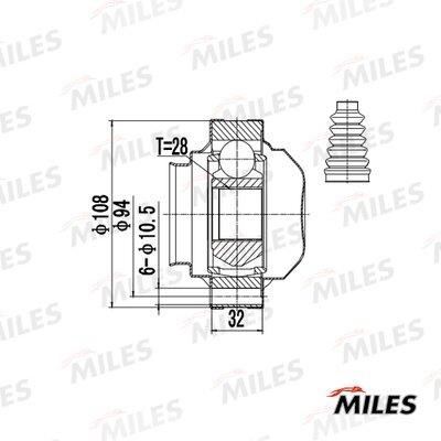 Купить Miles GA10084 по низкой цене в Польше!