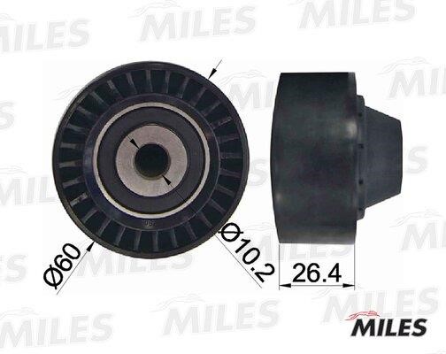 Miles AG03024 Ролик обводной ремня поликлинового (приводного) AG03024: Отличная цена - Купить в Польше на 2407.PL!