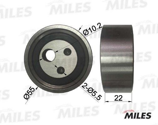 Miles AG02015 Tensioner pulley, timing belt AG02015: Buy near me in Poland at 2407.PL - Good price!