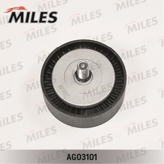 Miles AG03101 Ролик обводной ремня поликлинового (приводного) AG03101: Отличная цена - Купить в Польше на 2407.PL!