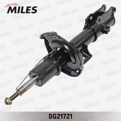 Miles DG21721 Front right gas oil shock absorber DG21721: Buy near me in Poland at 2407.PL - Good price!