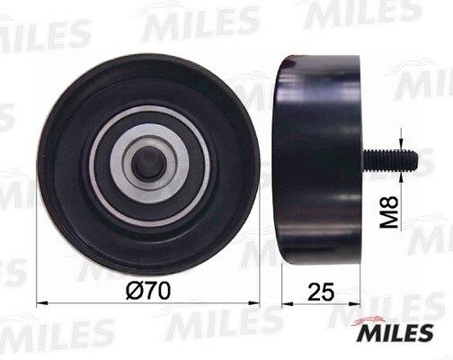Miles AG03080 Ролик обводной AG03080: Купить в Польше - Отличная цена на 2407.PL!