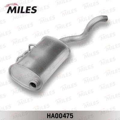 Miles HA00475 End Silencer HA00475: Buy near me in Poland at 2407.PL - Good price!