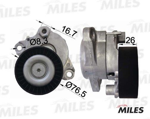 Miles AG00296 Idler roller AG00296: Buy near me in Poland at 2407.PL - Good price!