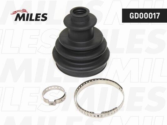 Miles GD00017 Bellow set, drive shaft GD00017: Buy near me in Poland at 2407.PL - Good price!