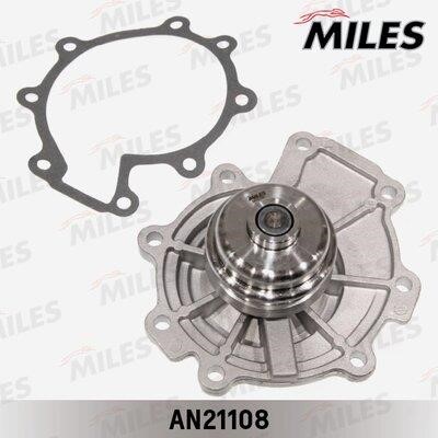Miles AN21108 Water pump AN21108: Buy near me in Poland at 2407.PL - Good price!