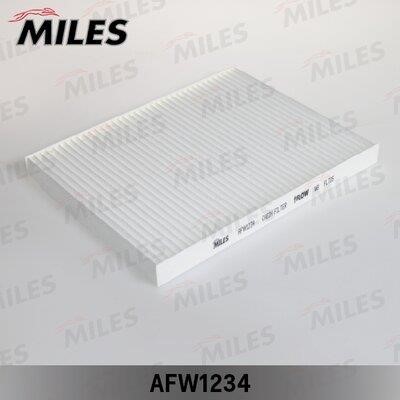 Miles AFW1234 Filter, interior air AFW1234: Buy near me in Poland at 2407.PL - Good price!