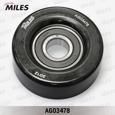 Miles AG03478 Idler Pulley AG03478: Buy near me in Poland at 2407.PL - Good price!