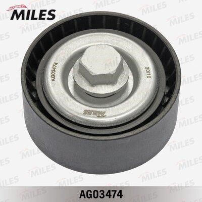 Miles AG03474 Idler Pulley AG03474: Buy near me in Poland at 2407.PL - Good price!