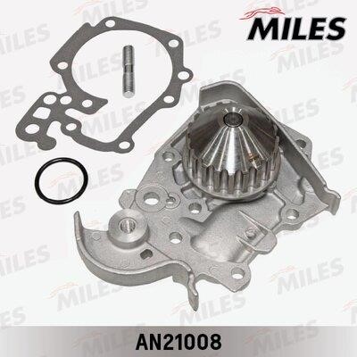 Miles AN21008 Water pump AN21008: Buy near me in Poland at 2407.PL - Good price!