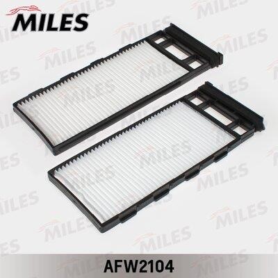 Miles AFW2104 Filter, interior air AFW2104: Buy near me in Poland at 2407.PL - Good price!