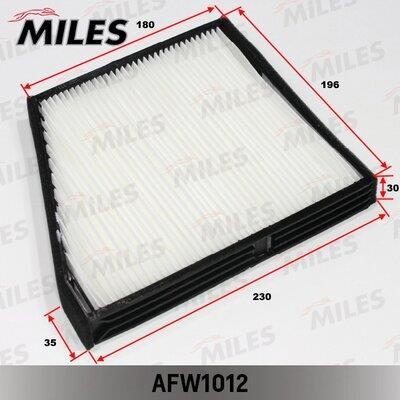 Miles AFW1012 Filter, Innenraumluft AFW1012: Kaufen Sie zu einem guten Preis in Polen bei 2407.PL!