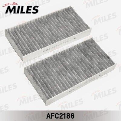 Miles AFC2186 Filter, interior air AFC2186: Buy near me in Poland at 2407.PL - Good price!