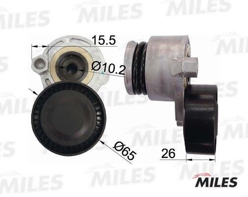 Miles AG00034 Idler roller AG00034: Buy near me in Poland at 2407.PL - Good price!