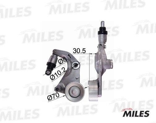 Miles AG00135 Idler roller AG00135: Buy near me in Poland at 2407.PL - Good price!