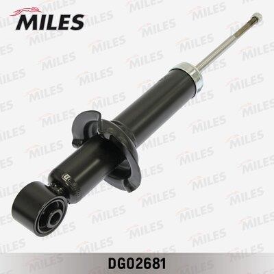 Miles DG02681 Rear oil and gas suspension shock absorber DG02681: Buy near me in Poland at 2407.PL - Good price!