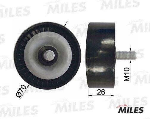 Miles AG03075 Bypass roller AG03075: Buy near me in Poland at 2407.PL - Good price!