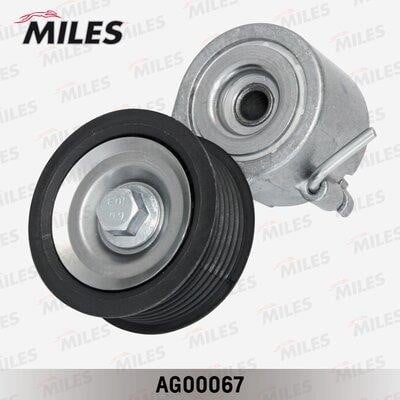 Miles AG00067 Idler roller AG00067: Buy near me in Poland at 2407.PL - Good price!