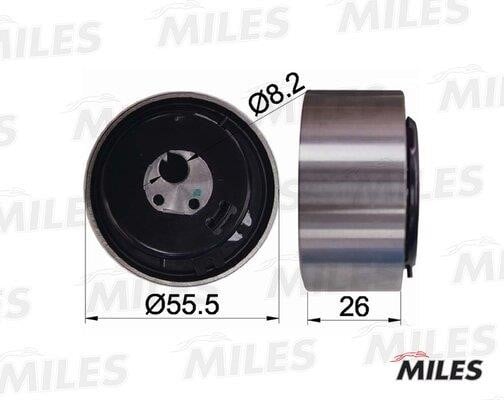 Miles AG02028 Tensioner pulley, timing belt AG02028: Buy near me in Poland at 2407.PL - Good price!