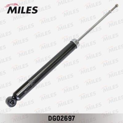 Miles DG02697 Rear oil and gas suspension shock absorber DG02697: Buy near me in Poland at 2407.PL - Good price!