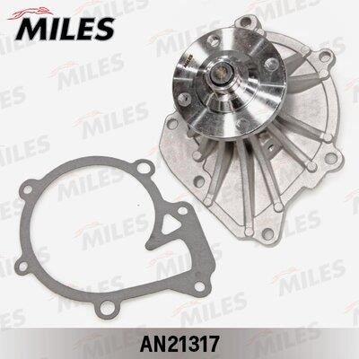 Miles AN21317 Water pump AN21317: Buy near me in Poland at 2407.PL - Good price!