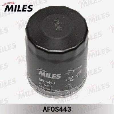 Miles AFOS443 Масляный фильтр AFOS443: Отличная цена - Купить в Польше на 2407.PL!