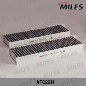 Miles AFC2211 Фільтр салону з активованим вугіллям AFC2211: Приваблива ціна - Купити у Польщі на 2407.PL!