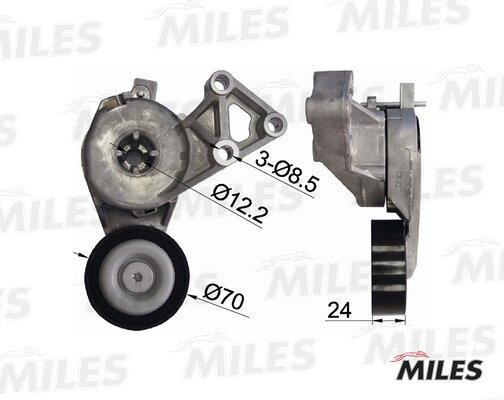 Miles AG00290 Idler roller AG00290: Buy near me in Poland at 2407.PL - Good price!