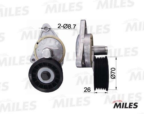 Miles AG00301 Idler roller AG00301: Buy near me in Poland at 2407.PL - Good price!