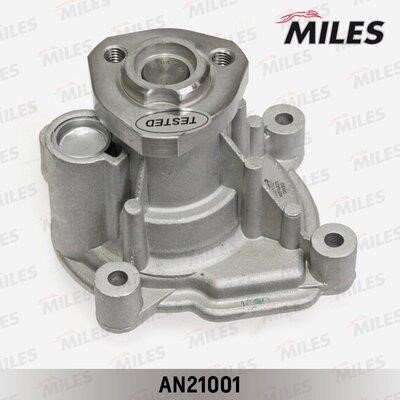 Miles AN21001 Water pump AN21001: Buy near me in Poland at 2407.PL - Good price!