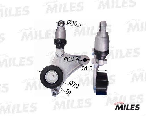 Miles AG00040 Idler roller AG00040: Buy near me in Poland at 2407.PL - Good price!