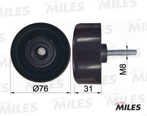 Miles AG03045 Bypass roller AG03045: Buy near me in Poland at 2407.PL - Good price!