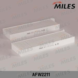 Miles AFW2211 Filter, interior air AFW2211: Buy near me in Poland at 2407.PL - Good price!