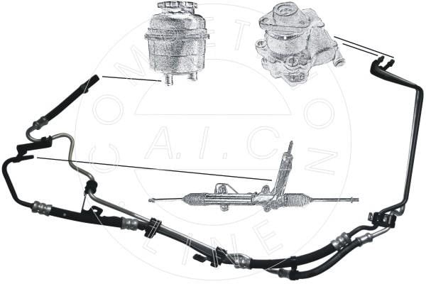 AIC Germany 54985 Power steering tube (GUR) 54985: Buy near me in Poland at 2407.PL - Good price!
