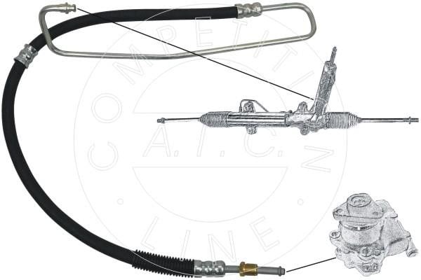 AIC Germany 57678 Hydraulic Hose, steering system 57678: Buy near me in Poland at 2407.PL - Good price!