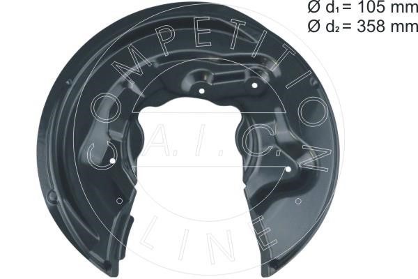 AIC Germany 57849 Brake dust shield 57849: Buy near me in Poland at 2407.PL - Good price!