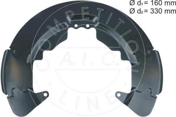 AIC Germany 58107 Brake dust shield 58107: Buy near me in Poland at 2407.PL - Good price!